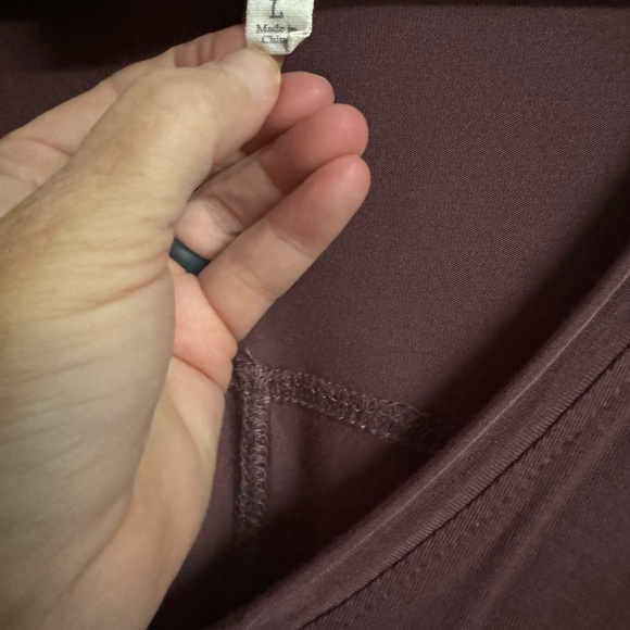 White Crow large burgundy shirt - Picture 3 of 3